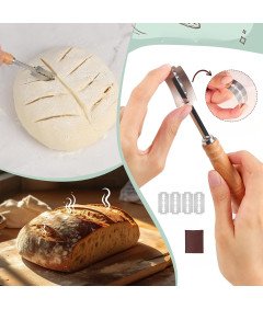 Zestaw do Pieczenia Chleba 2 szt Silikonowe Foremki Przybory Akcesoria