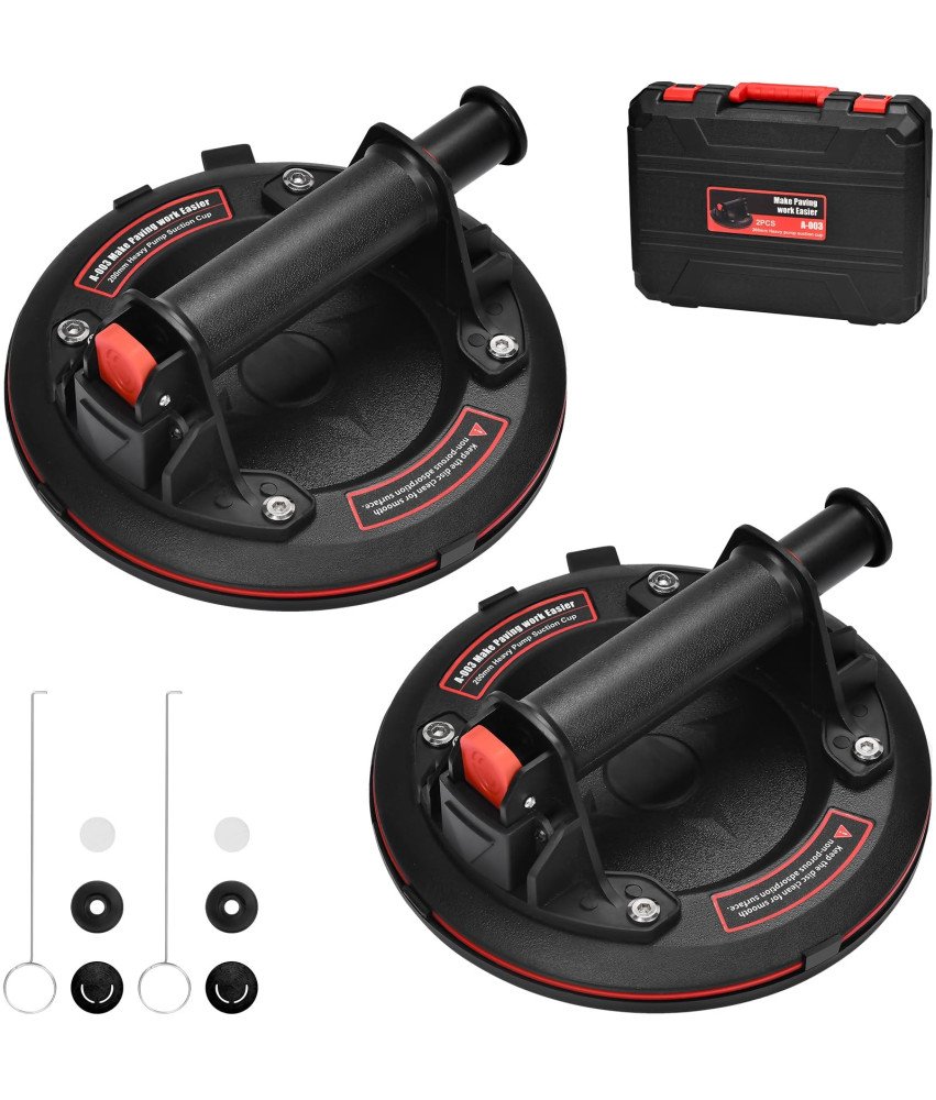 Podnośnik Przyssawka Próżniowa do Szkła Szyb Płytek Paneli do 200 kg 2 szt