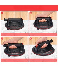 Podnośnik Przyssawka Próżniowa do Szkła Szyb Płytek Paneli do 200 kg 2 szt