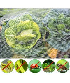 Taufe Siatka ochronna na owady 3 m x 10 m Skuteczna ochrona roślin