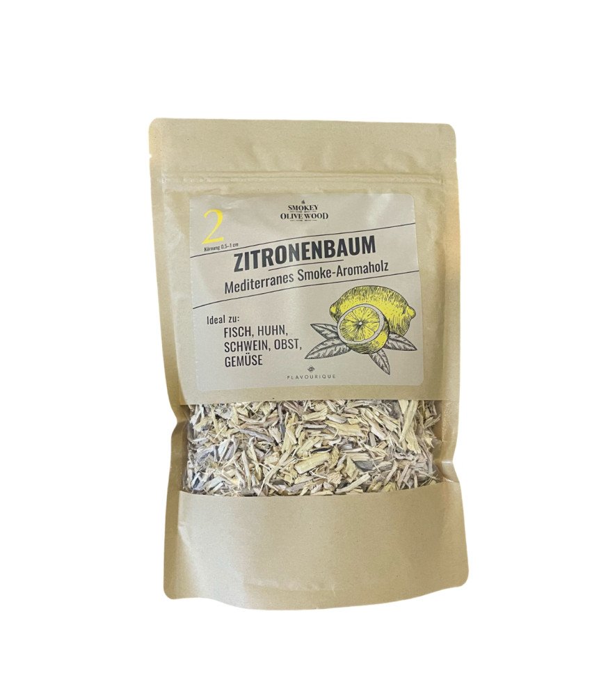 Wiórki z Drewna Cytrynowego do Grillowania i Wędzenia 1.7 L