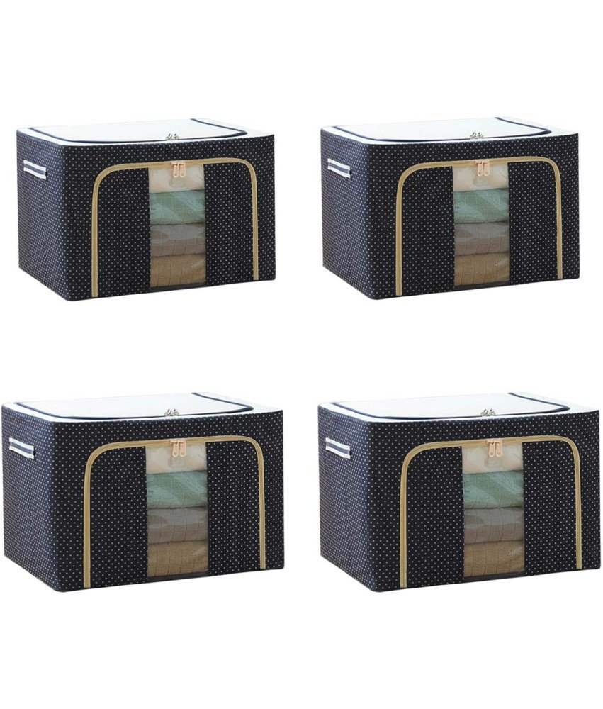 GUO FENG DIAO Składane pudełko z tkaniny Stalowa rama 2x 72 L 2x 66 L