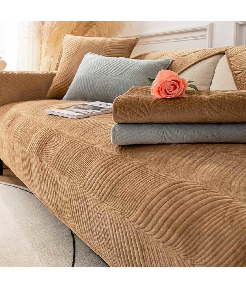 MTHGH Poszewka na Poduszkę Jasnobrązowa 45x45 cm Wodoodporna