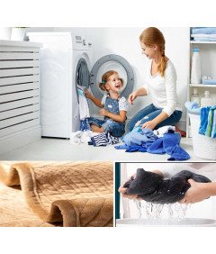 MTHGH Poszewka na Poduszkę Jasnobrązowa 45x45 cm Wodoodporna