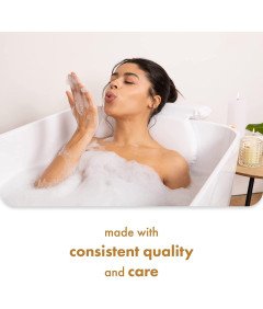 Poduszka do Kąpieli TranquilBeauty Wodoodporna z Przyssawkami 35x36 cm