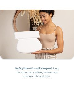 Poduszka do Kąpieli TranquilBeauty Wodoodporna z Przyssawkami 35x36 cm