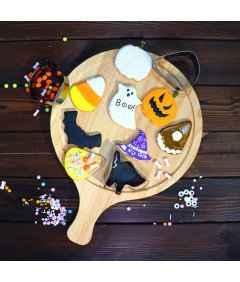 Set 6 kalupov za piškote Halloween iz nerjavečega jekla