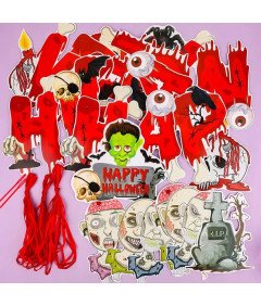 Halloween Banner visi Girland Halloween dekoracija