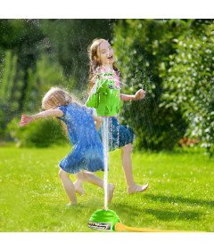 WQH igrača vodna raketa za otroke zelena 13 x 13 x 23 cm