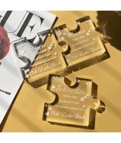 Grawerowana Akrylowa Statuetka z Miłym Napisem Dla Ojca Taty Prezent