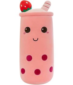Plišasti objem Bob 40 cm roza maskota za otroke