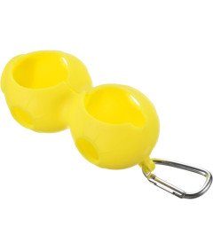 Silikonowy Chwytak do Piłek Golfowych z Klamrą Praktyczność na Polu Golfowy