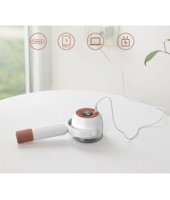Kaskawise 2-v-1 Električni brivnik za oblačila Bela USB polnjenje
