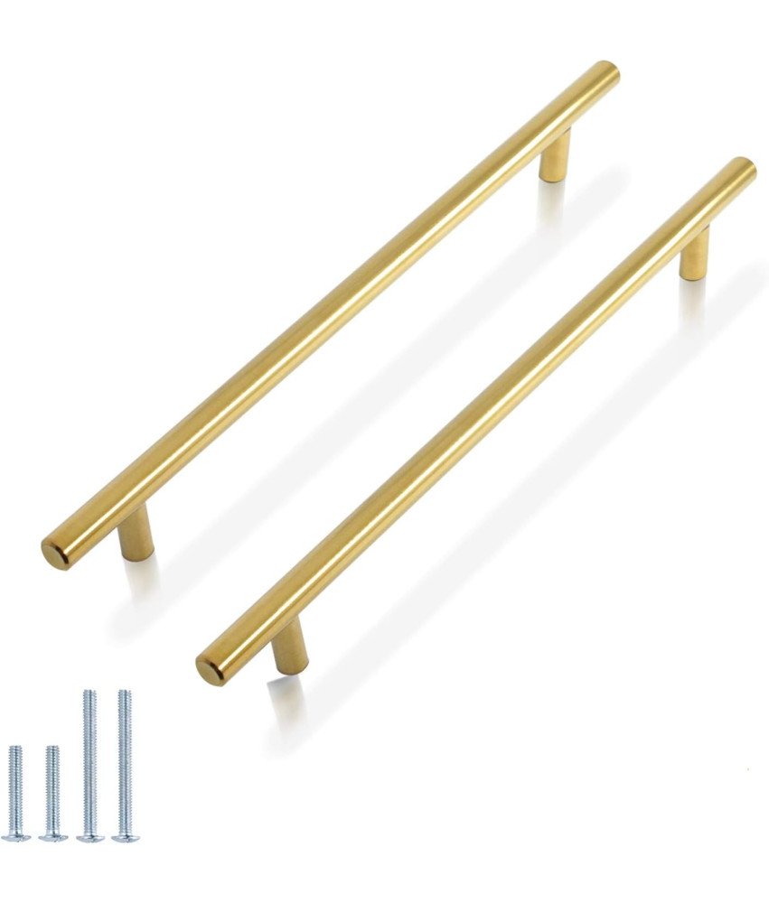 Probrico Uchwyty do szafek 32cm Złote 15 sztuk