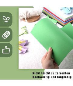Barvni papir 49 listov A4 300 g/m² Tehnični papir Block Thick