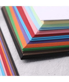 Barvni papir 49 listov A4 300 g/m² Tehnični papir Block Thick