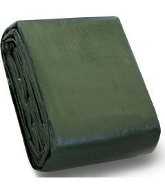 STARPYNG Nepremočljiva zaščitna ponjava 180 g/m² 3 m x 4 m Zelena