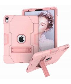 Wytrzymałe Etui do iPad 10.2 z Wygodnym Stojakiem Różowe