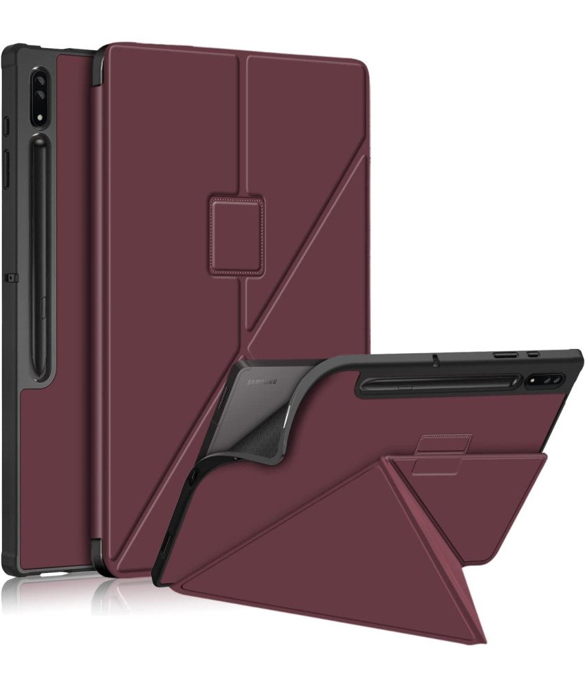 Etui do Samsung Galaxy Tab S8 Ultra 5G Skórzane Brązowe