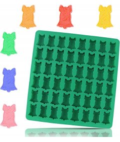 Silikonski kalup za piškote in mini čokoladice 48 božičnih zvončkov