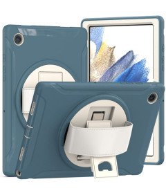 Ohišje za iPad Mini 4/5 s stojalom in vrtljivim ročajem, modro