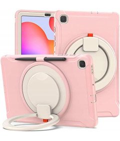Etui do iPad Air4 10.9/Air5 10.9 z Podstawką Miejscem na Rysik Różowe