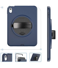 Robustno ohišje za iPad 10.2 2019/2020/2021 Odporno na udarce, mornariško modro
