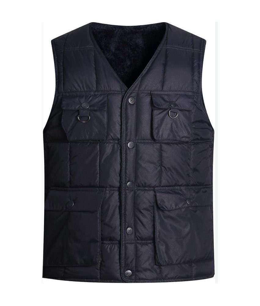 Ciepła kamizelka polarowa męska L - praktyczna i stylowa