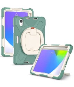 Ovitek za tablico iPad Mini 6 z vrtljivim stojalom Armoured Green