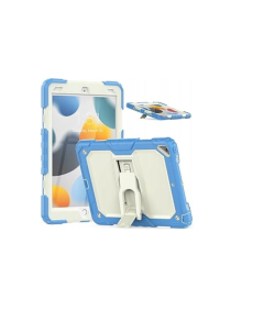 Ohišje za iPad Air 3/Pro 10,5" oklepljeno s trakom in stojalom modro