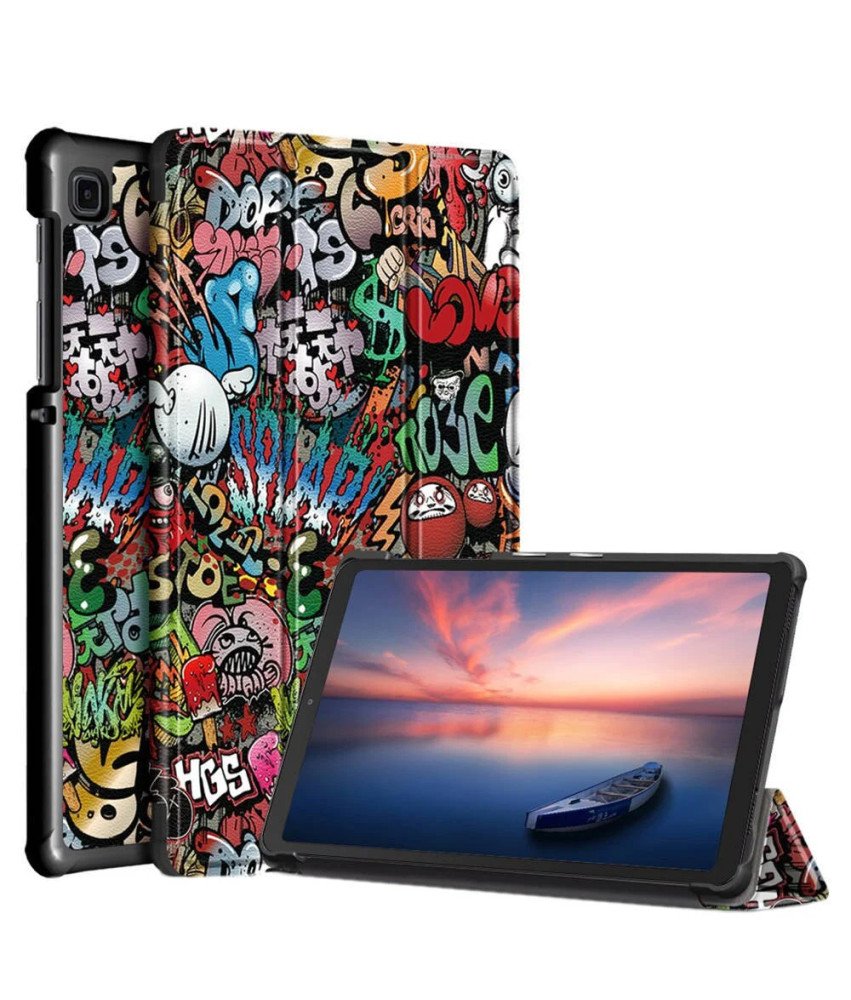 Etui do Samsung Galaxy Tab A8 z Motywem Graffiti