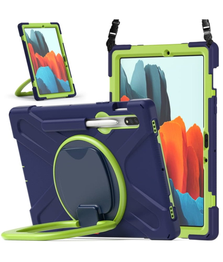 Oklepno ohišje za Samsung Galaxy Tab S7 T870 Navy Blue