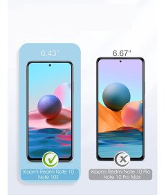 SPARIN Trdo steklo za Xiaomi Redmi Note 10/10S 3 kosi