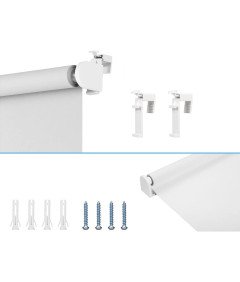 Eurohome Termalna zatemnitvena roleta 60 x 160 cm Bela