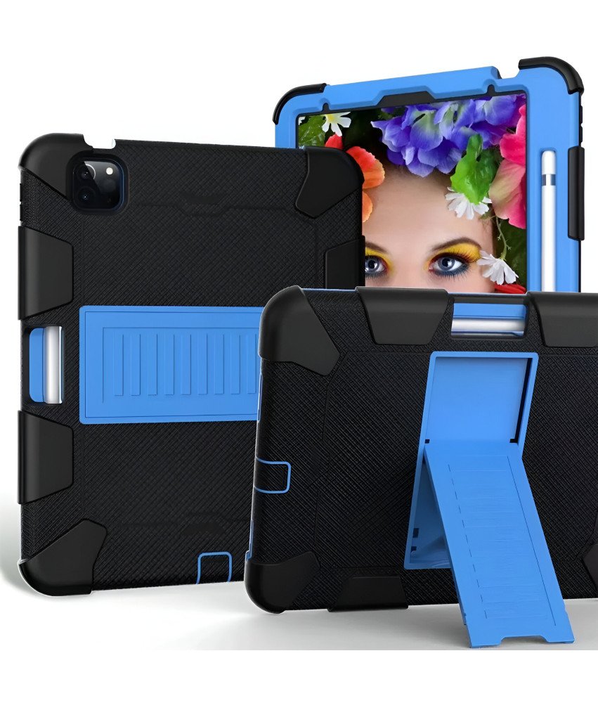 Pancerne Etui ze Stojakiem do iPad Pro 11 10.9 Cala Czarne