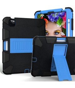 Pancerne Etui ze Stojakiem do iPad Pro 11 10.9 Cala Czarne