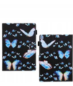 Etui do iPad Air/Air2/Pro 9.6 Cala 2016 z Motywem Motyli Czarne