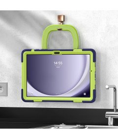Etui do Samsung Galaxy Tab A7 10,5" (2020) Granatowo-zielone