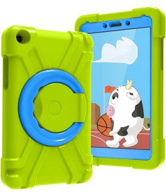 Oklepno ohišje z držalom za Samsung Galaxy Tab A 8.0 2019 Green