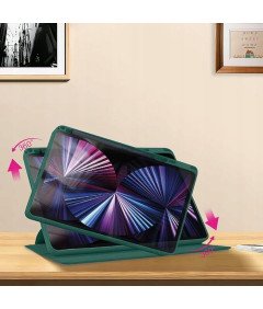 Ohišje za iPad Air 4/5 10,9 palca s stojalom Zeleno