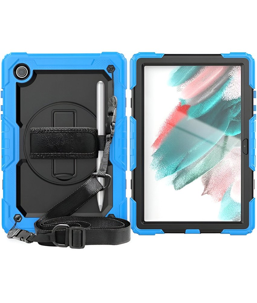 Pancerne Etui do Samsung Galaxy Tab A8 10.5 Cala Niebieskie