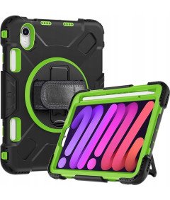 Etui na Tablet iPad Mini 6 8.3" z Uchwytem Wytrzymałe Zielone