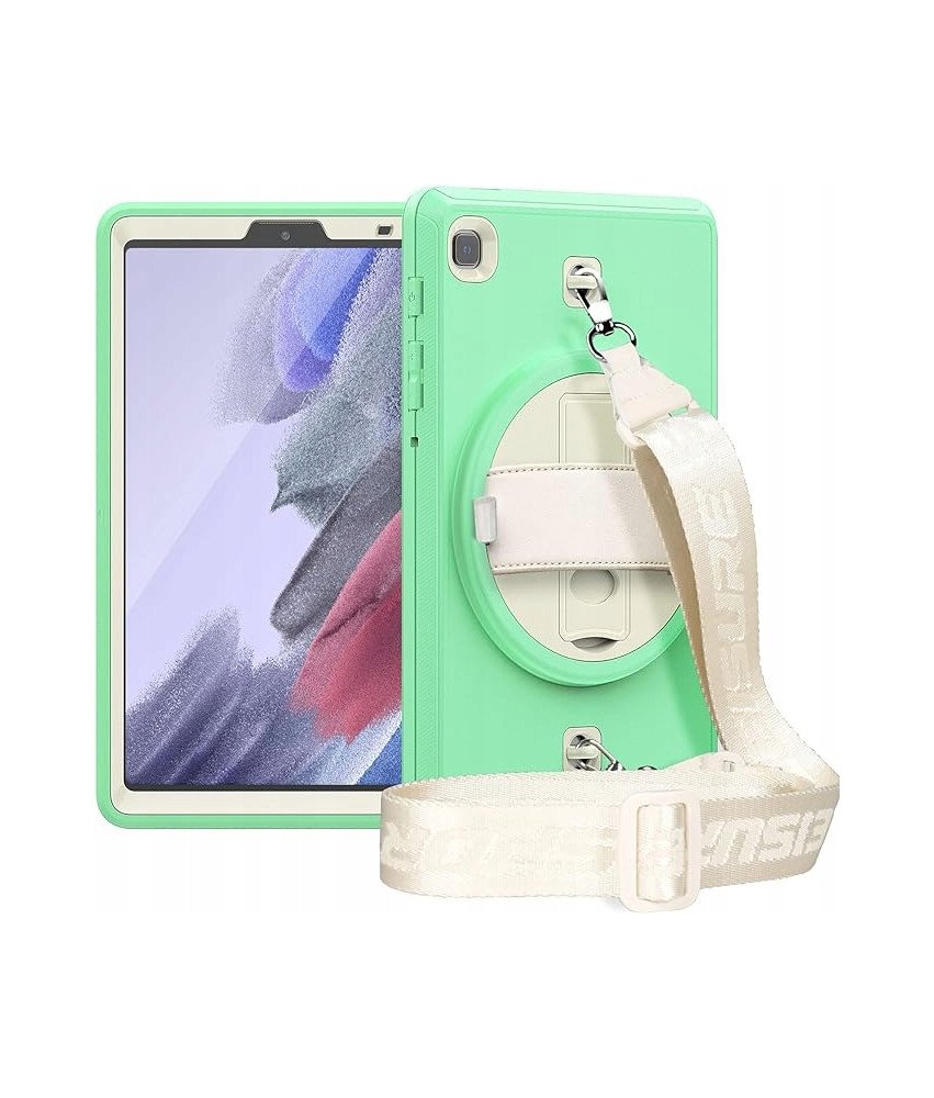 Ohišje za Samsung Galaxy Tab A7 10,4" s trakom in stojalom Zeleno