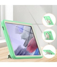 Ohišje za Samsung Galaxy Tab A7 10,4" s trakom in stojalom Zeleno
