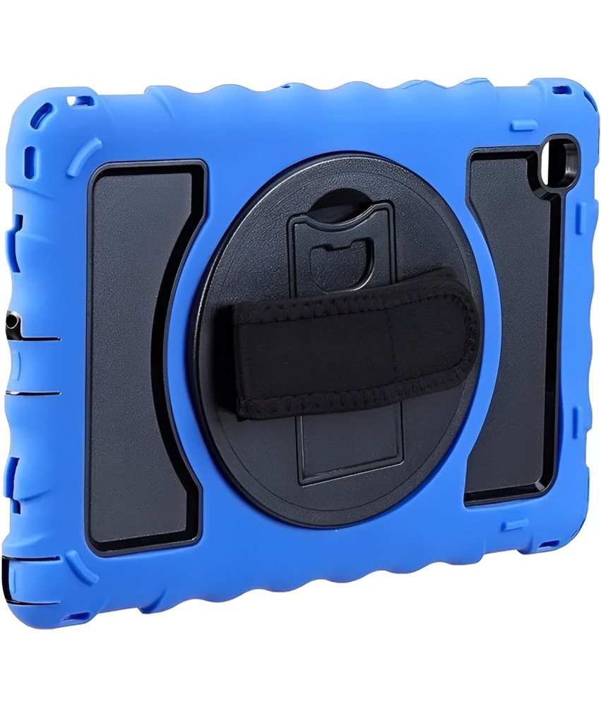 Ohišje s stojalom za Samsung Galaxy Tab A7 2020 10,4 palca, mornarsko modro