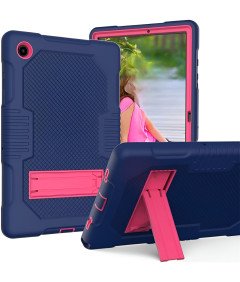 Ohišje s stojalom za Samsung Galaxy Tab A8 10,5 palca 2021 Navy Blue