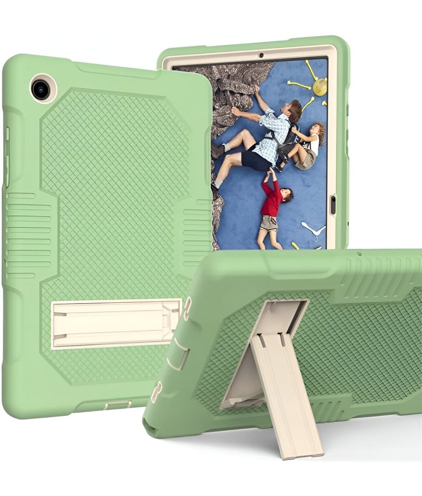 Etui z Uchwytem do Samsung Galaxy Tab A8 10.5 Cala Zielone