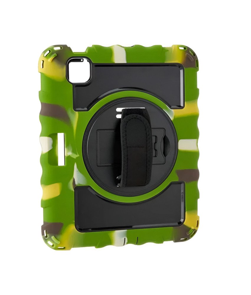 Pancerne Etui do iPad Pro Air5/Air4 10.9 Cala /Pro 11 Kamuflarz Moro