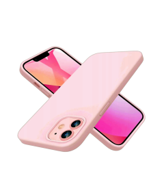 Etui do Apple iPhone 12 Stylowe Wysokiej Jakości TPU Różowe