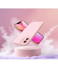 Etui do Apple iPhone 12 Stylowe Wysokiej Jakości TPU Różowe